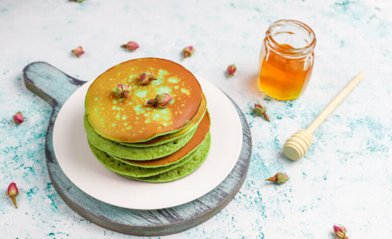 Almond Flour Pancakes in Summer