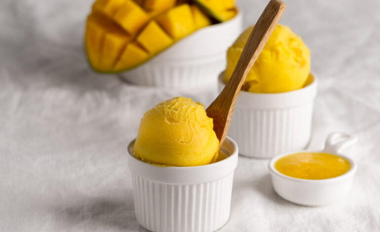Propitious Mango Ice Cream: A Sweet Summer Treat