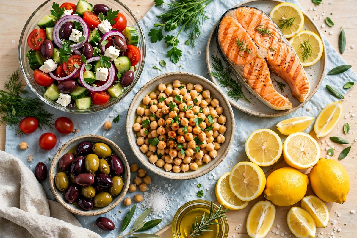 15 Easy Mediterranean Diet Recipes for Beginners (Fresh & Simple)